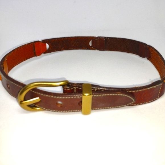 Fossil Accessories - Fossil Leather Belt segmented Three tone size Women's Small
